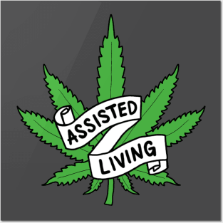 assisted weed Posters and Art